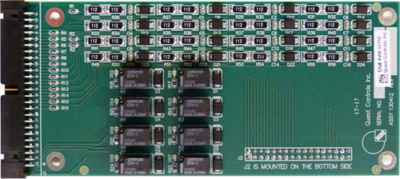 The TELSEC® 1500E is an expansion board designed to plug into the master board of the TELSEC 1500WM (P/N 150617) and the TELSEC 1500R (P/N 150619) providing an additional 16 universal inputs and 8 digital control outputs.