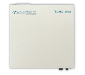 A wall mountable expansion module which can be networked via the expansion port on a TELSEC 1500WM or TELSEC 2000WM to provide an additional 32 universal inputs and 16 digital outputs.