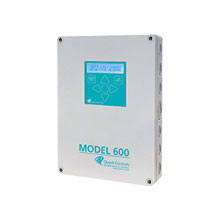 The Model 600 Lead/Lag controller provides the best low-cost HVAC automation solution for your critical facility. The controller outperforms comparable devices through its rugged design, intuitive display/keypad, ease of set-up, Bluetooth communication, and Quest’s patented economizer control algorithm.