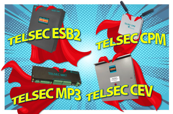 TELSEC Controllers are Remote Monitoring & Control Superheroes