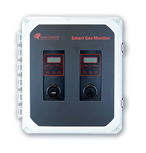 Photo of the Toxic & Explosive Gas Monitor from Quest Controls