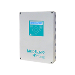 Quest Controls Model 600 lead-lag HVAC controller for telecom and critical facility environmental control applications.