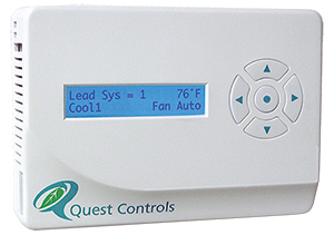 HVAC Controller for facilities requiring a low cost lead/lag controller to optimize runtime and reduce energy consumption