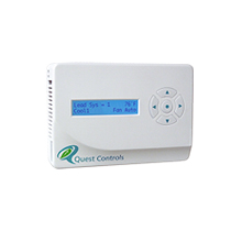 Quest T-stat Lead/Lag Controller Models 100 & 101 are a smart control system designed to replace conventional Lead/Lag controllers that do not offer wide temperature control windows for advanced optimization of HVAC operation